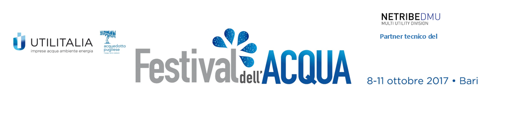 Netribe DMU partner tecnico 4° edizione del Festival dell'Acqua 2017