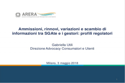 TIBSI – Documentazione del seminario Modalità applicative del bonus sociale idrico TIBSI - Documentazione del seminario Modalità applicative del bonus sociale idrico