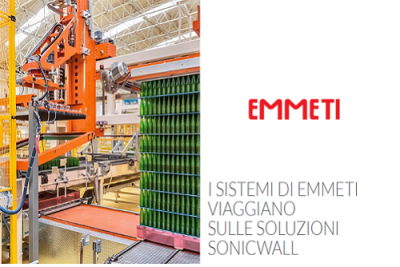 I SISTEMI DI EMMETI VIAGGIANO SULLE SOLUZIONI SONICWALL