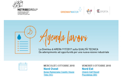 agenda dei lavori